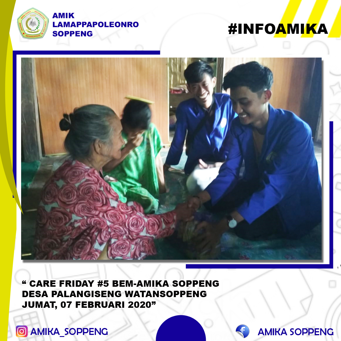 #CareFriday Part-5 BEM AMIKA SOPPENG