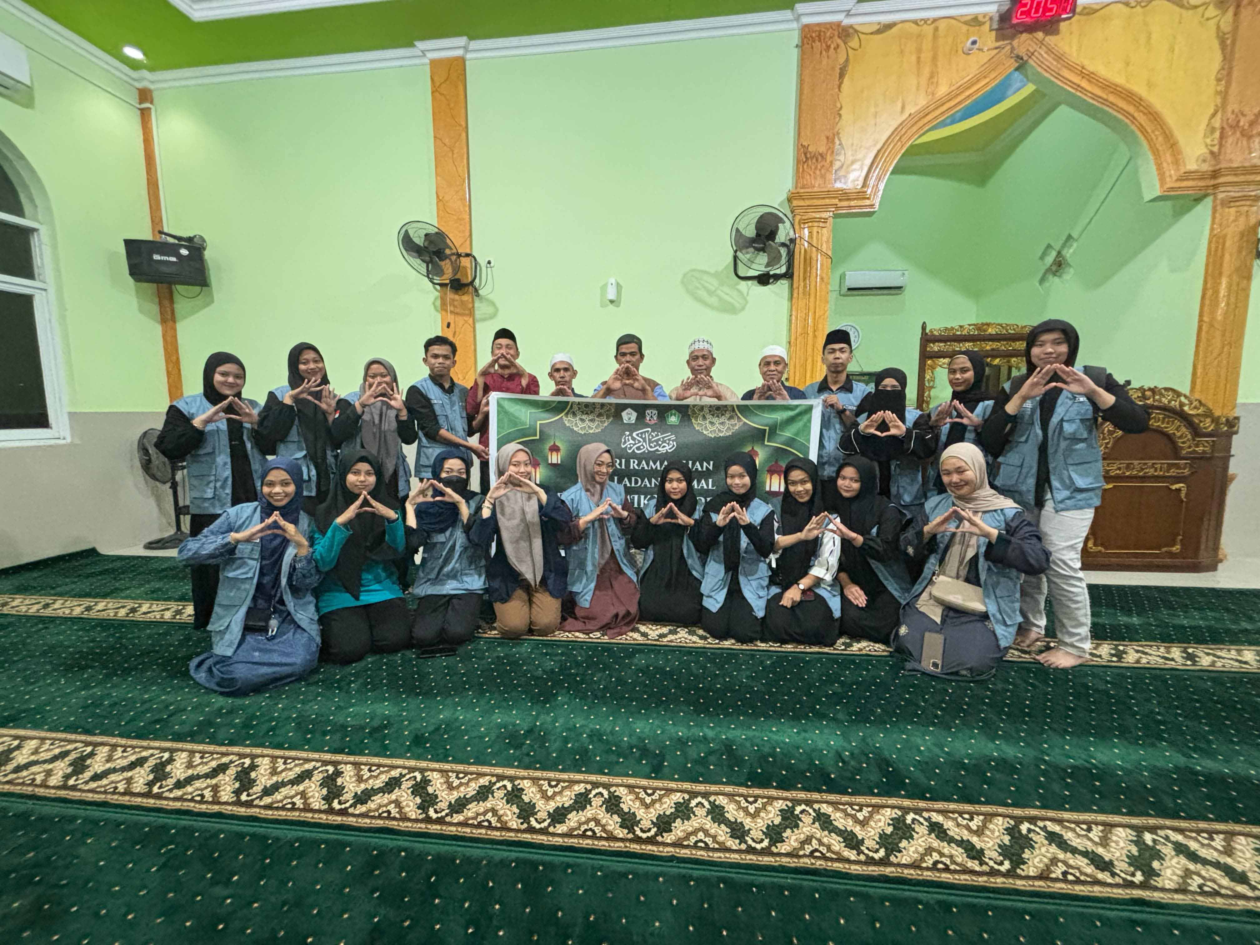 UKM Ladang Amal Amika Gelar Safari Ramadhan di Masjid Sabilul Mukminin