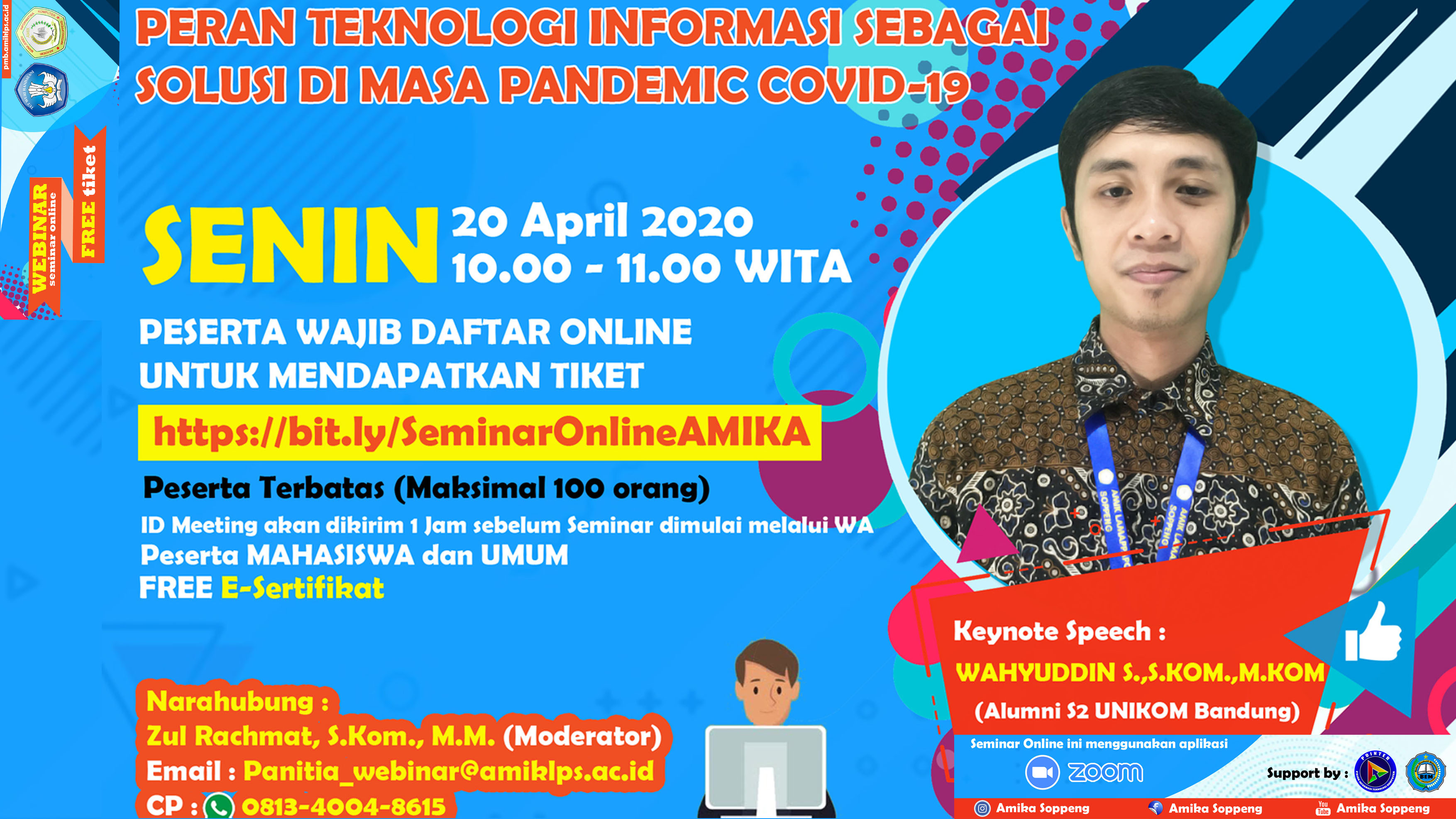Materi WEBINAR Seminar Online AMIKA Soppeng