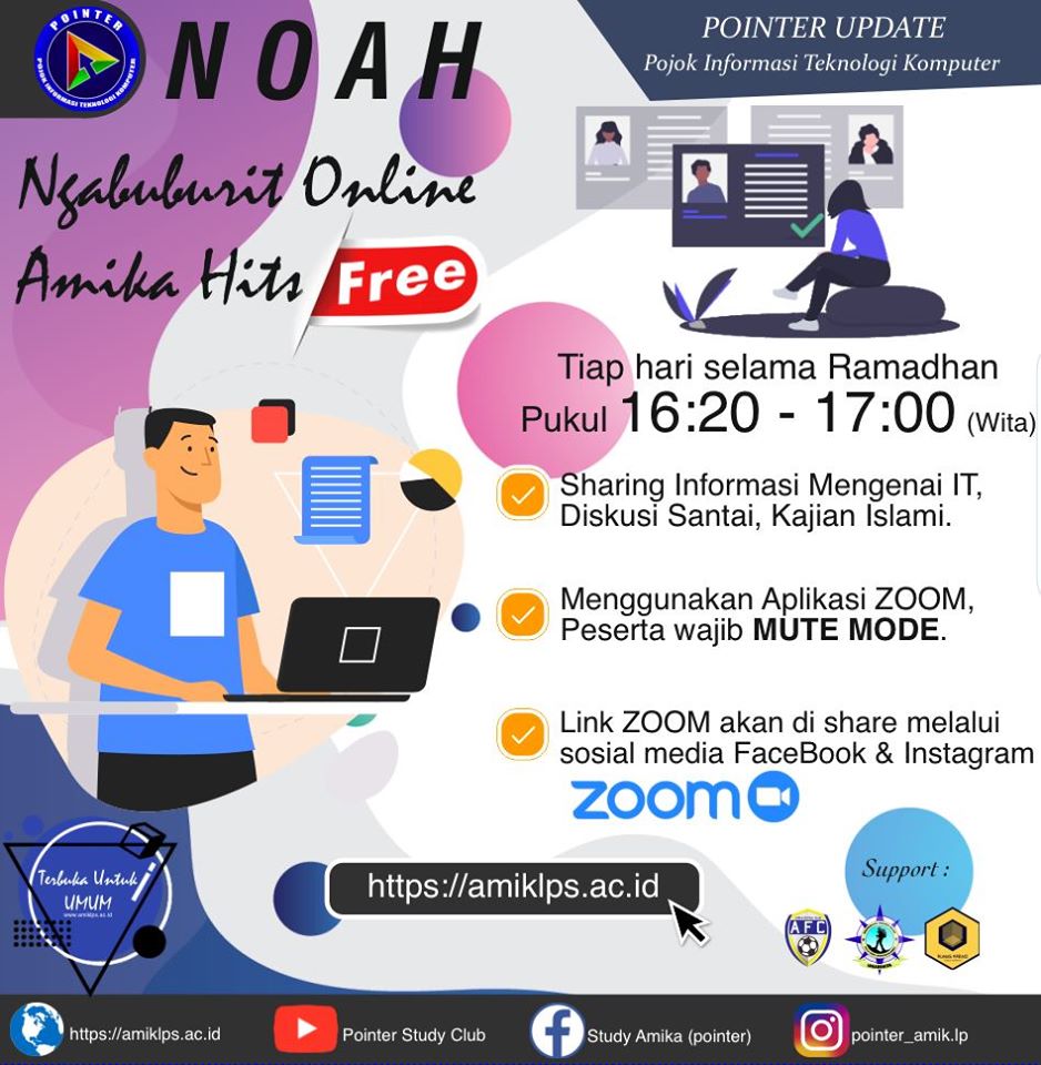 AMIKA Soppeng Ngabuburit Online Selama Ramadhan