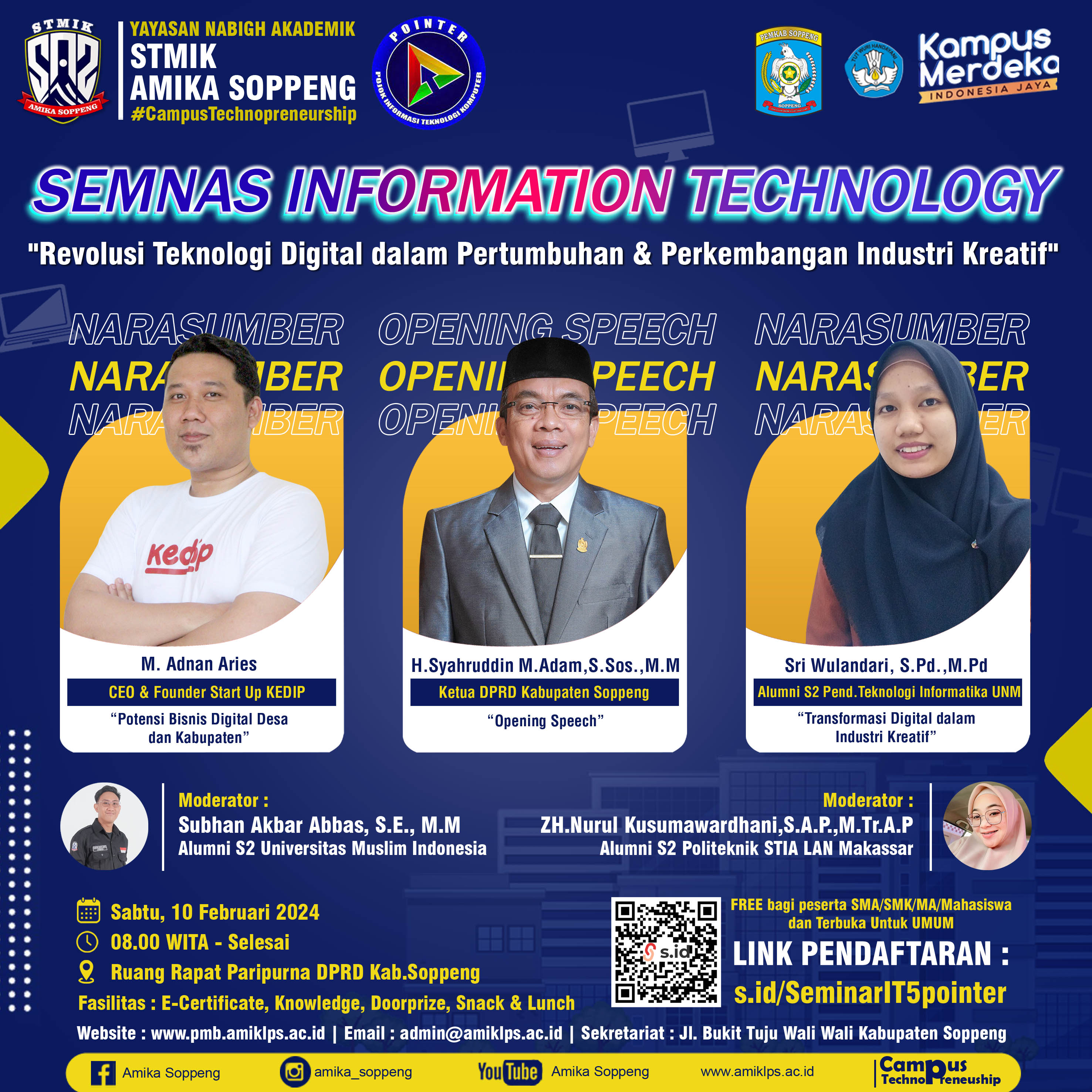 Semnas Information Technology #5 Pointer Study Club