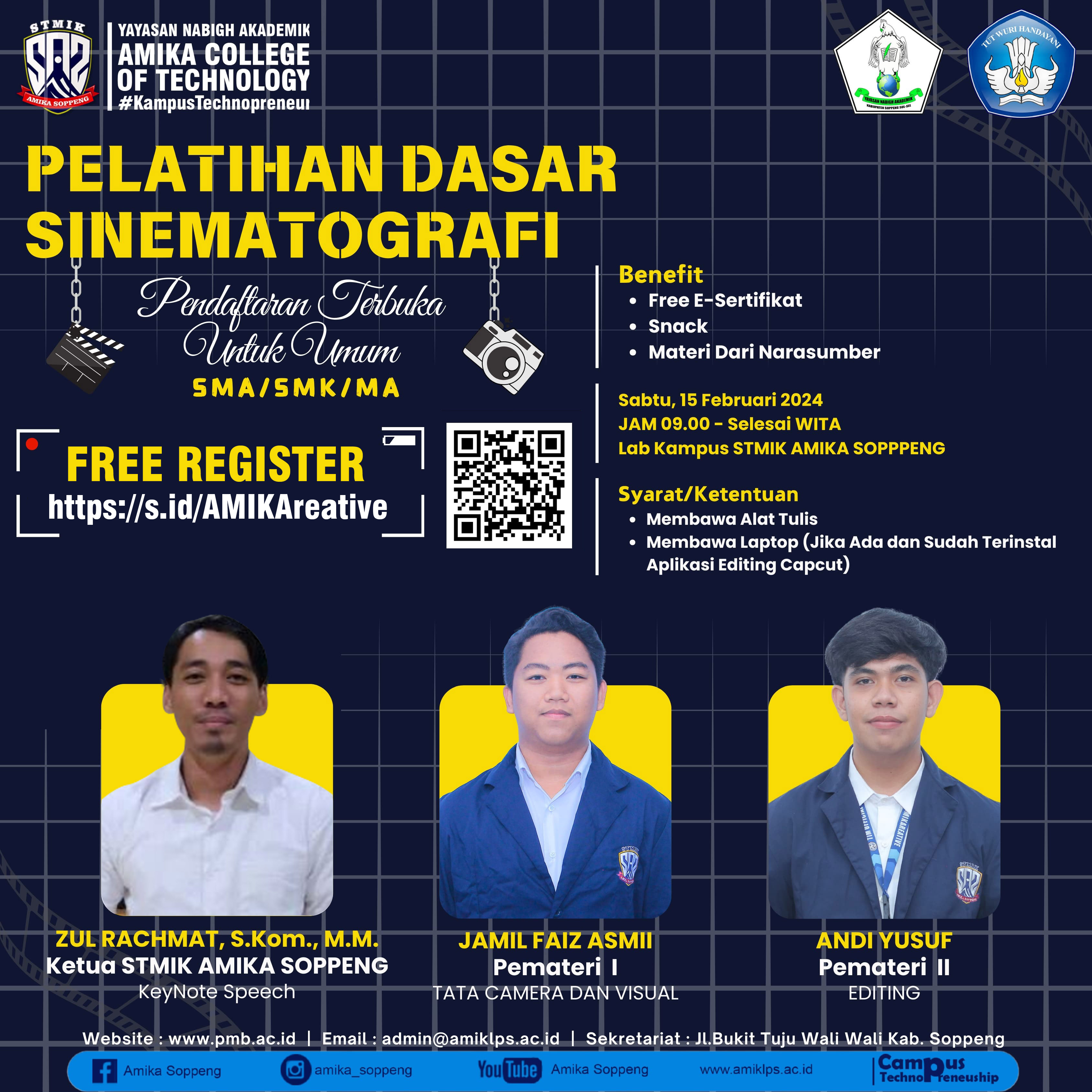 Pelatihan Dasar Sinematografi