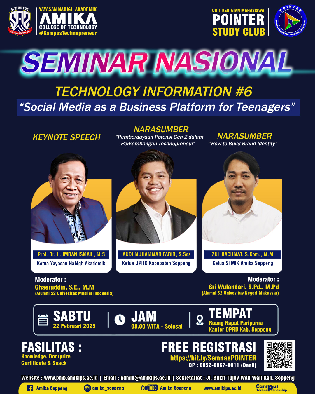 Seminar Nasional Iinformation Technology Pointer Study Club #6
